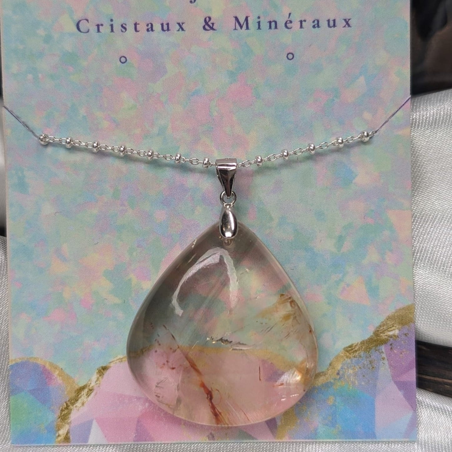 Pendentif en Citrine – Pierre de Joie et d’Abondance