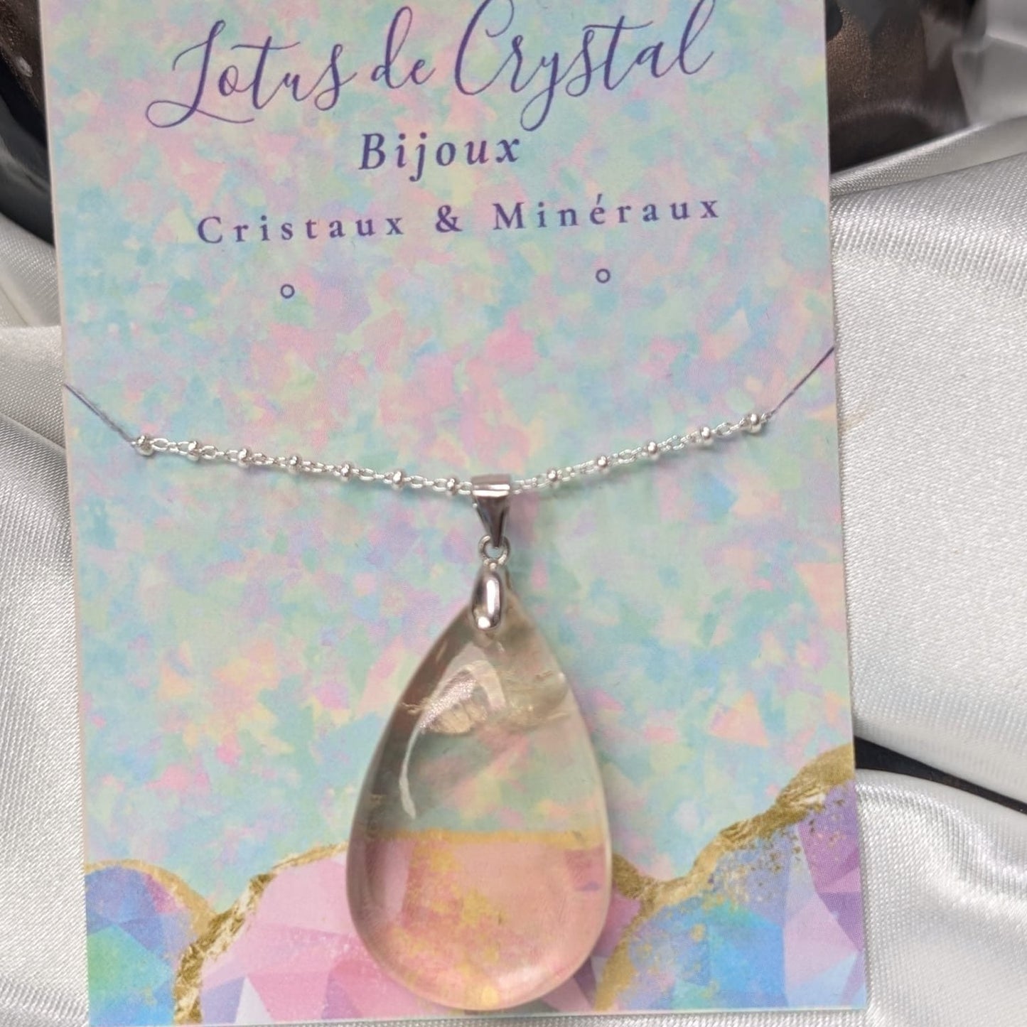 Pendentif en Citrine – Pierre de Joie et d’Abondance