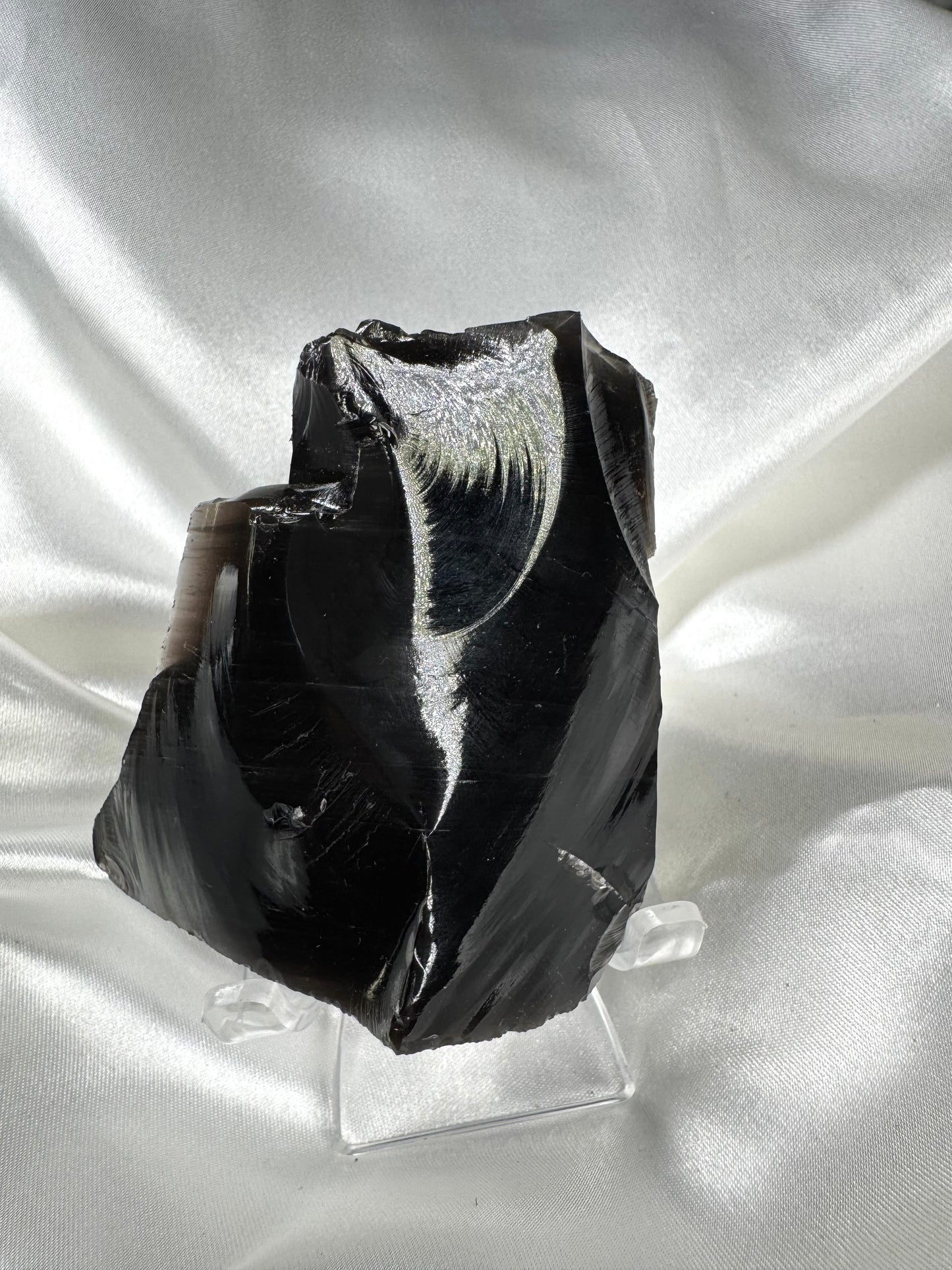 Obsidienne Noire Brute – Pierre de Protection et d’Ancrage