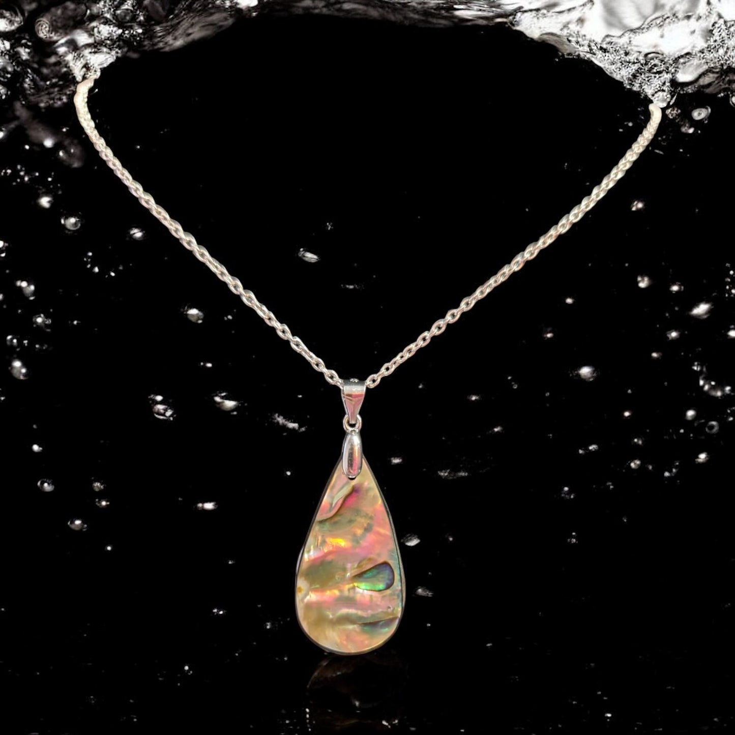 Pendentif en Abalone – Harmonie, Protection & Énergie Océanique