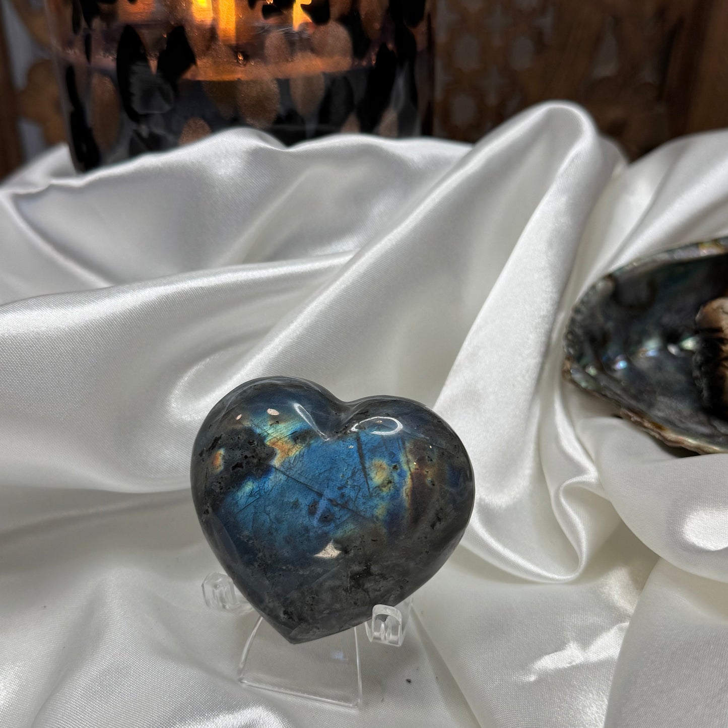 Labradorite – Coeur- Pierre Naturelle de Protection et d'Équilibre Énergétique