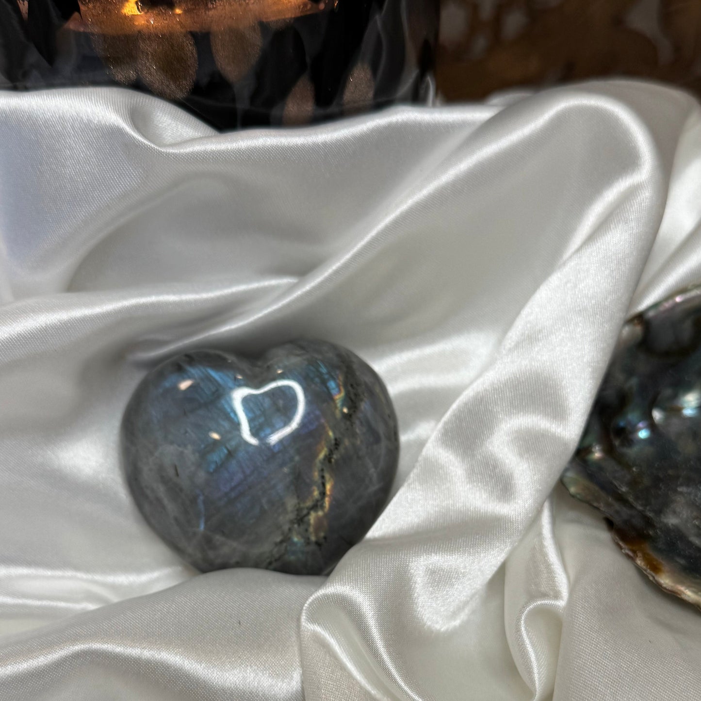 Labradorite – Coeur- Pierre Naturelle de Protection et d'Équilibre Énergétique
