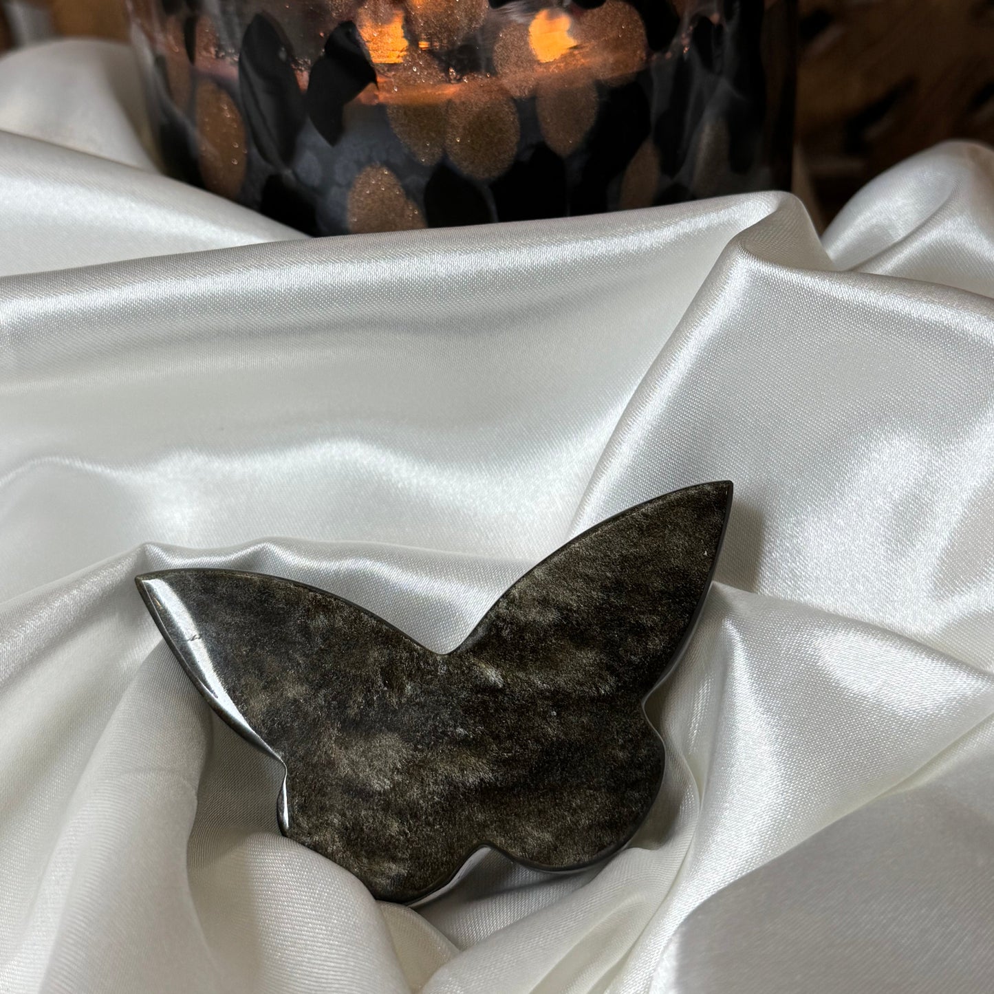 Obsidienne Dorée papillon – Pierre de Vérité et de Protection
