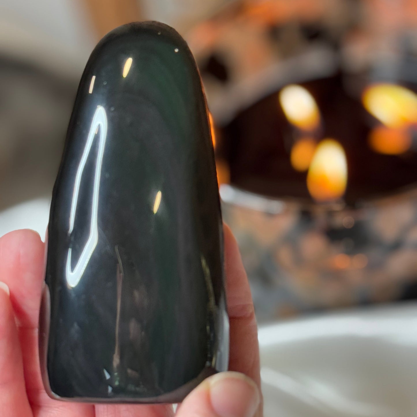 Obsidienne Œil Céleste – Pierre de Vérité et de Puissance Spirituelle