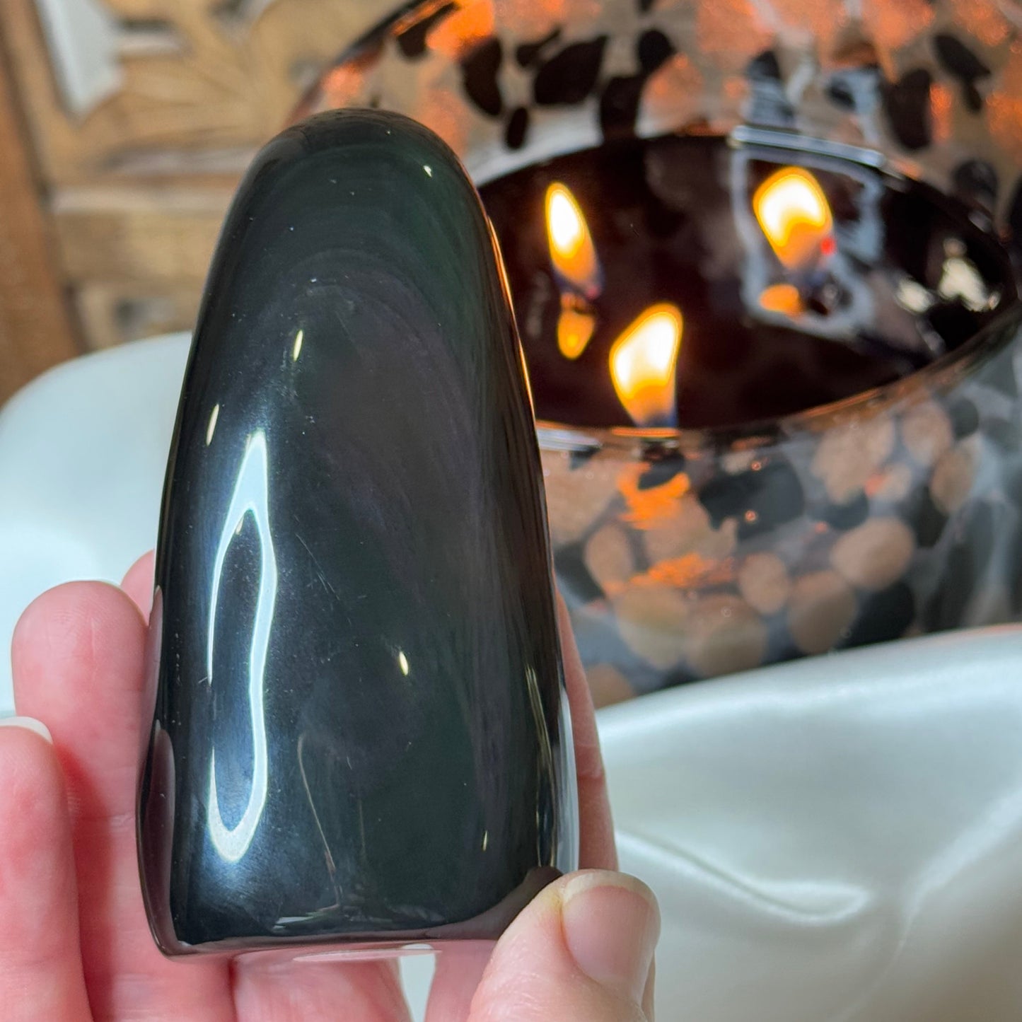 Obsidienne Œil Céleste – Pierre de Vérité et de Puissance Spirituelle
