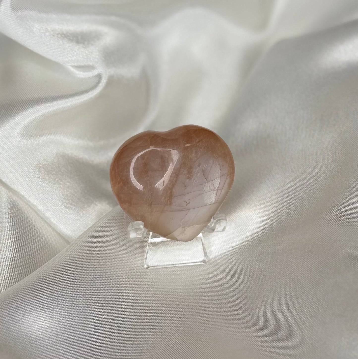 Coeur Pierre de Lune – Pierre de Féminité et d’Intuition