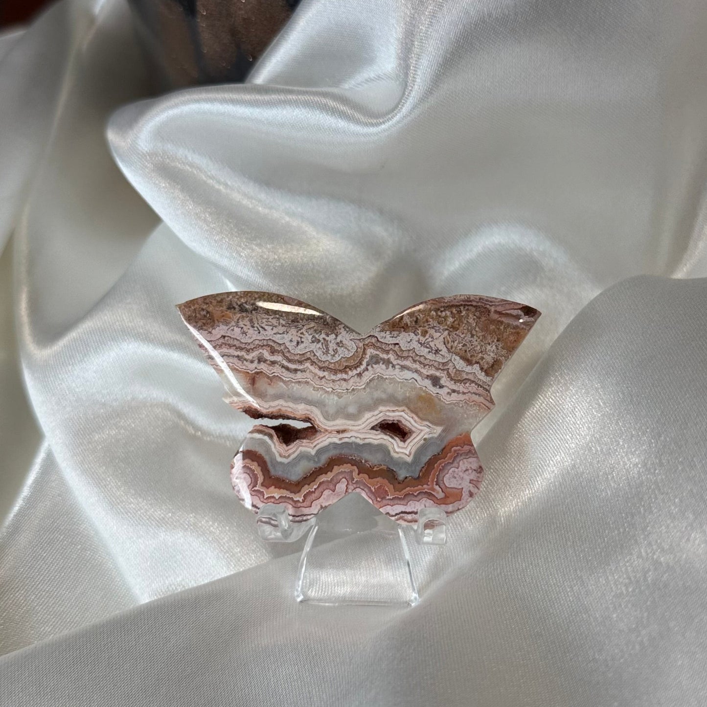 papillon Agate Crazy Lace – Pierre de Joie et de Stabilité Émotionnelle