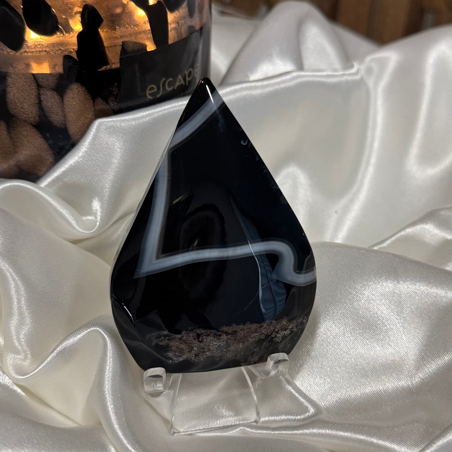 Agate Noire – Pierre de Protection et d’Ancrage