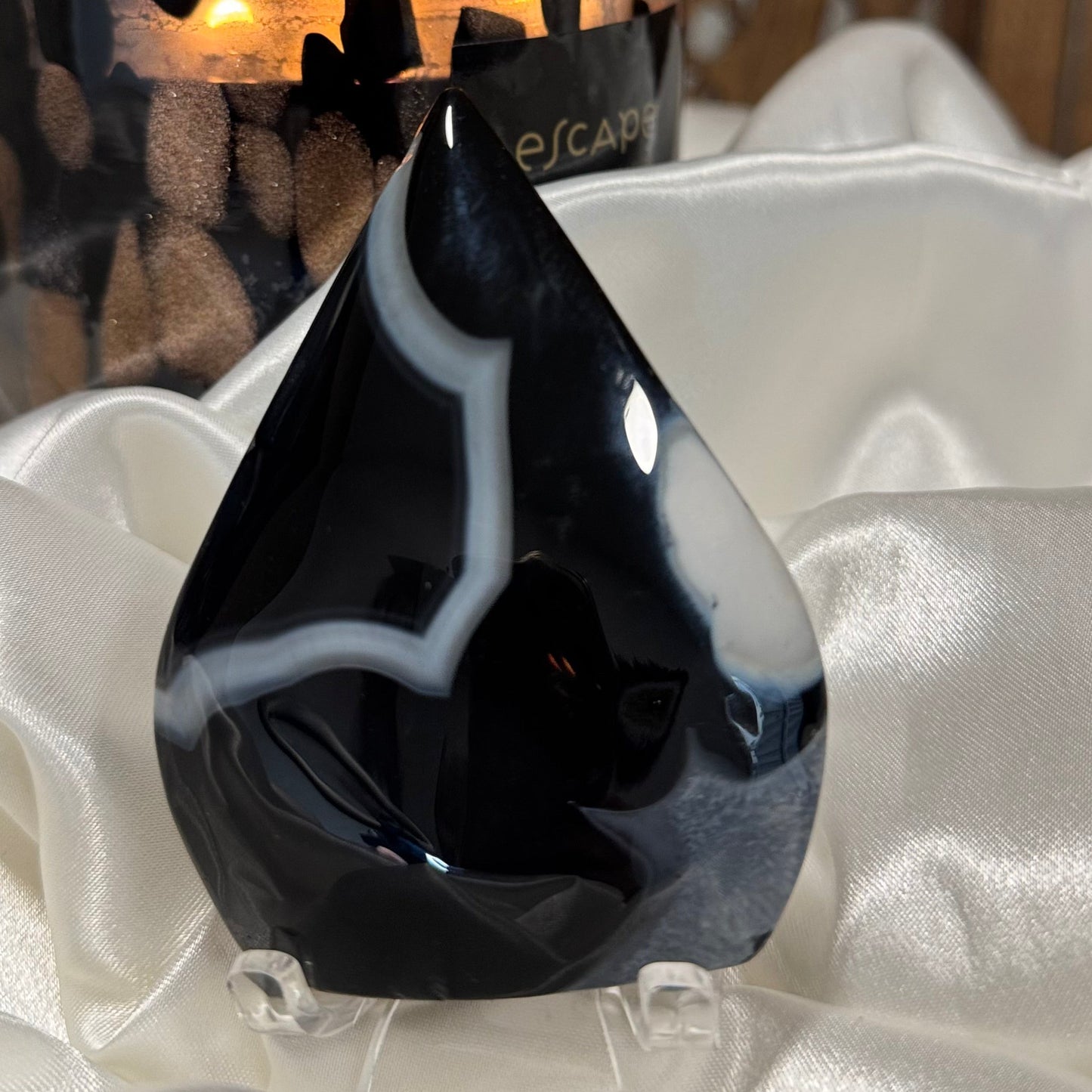 Agate Noire – Pierre de Protection et d’Ancrage