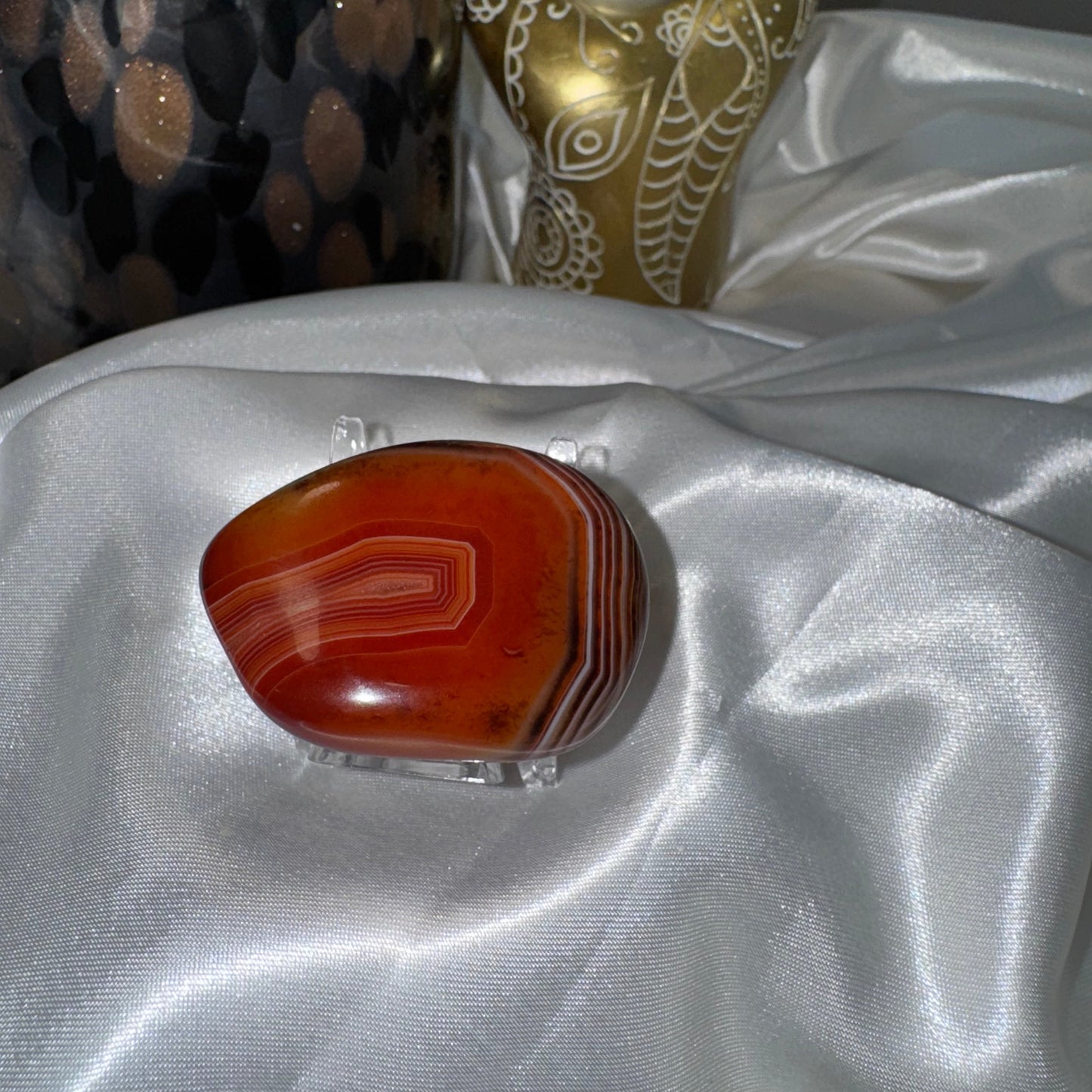 Agate Botswana galet – Pierre d’Apaisement et de Réconfort Émotionnel