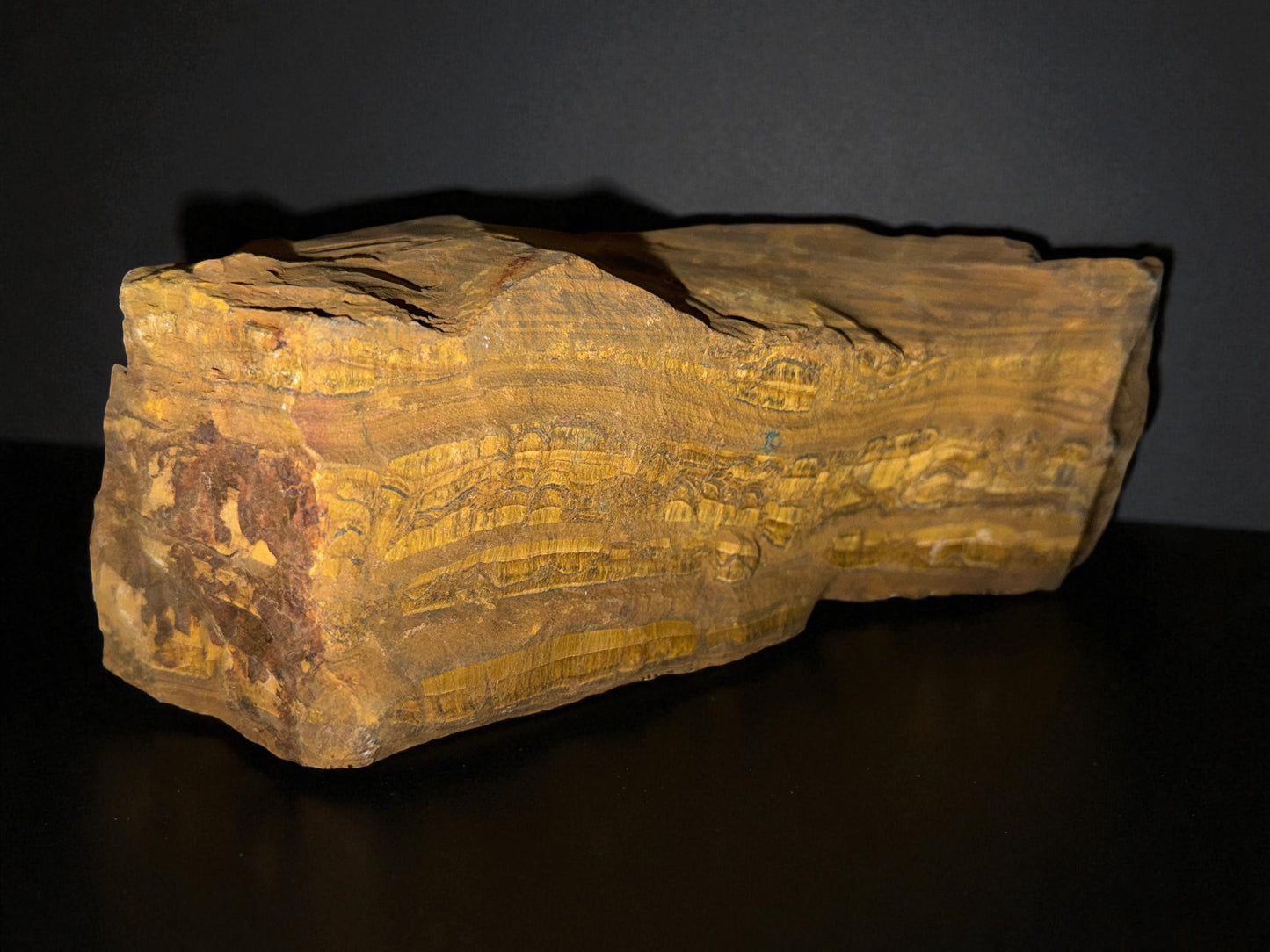 Œil de Tigre pierre brute – Pierre de Protection et de Force Intérieure