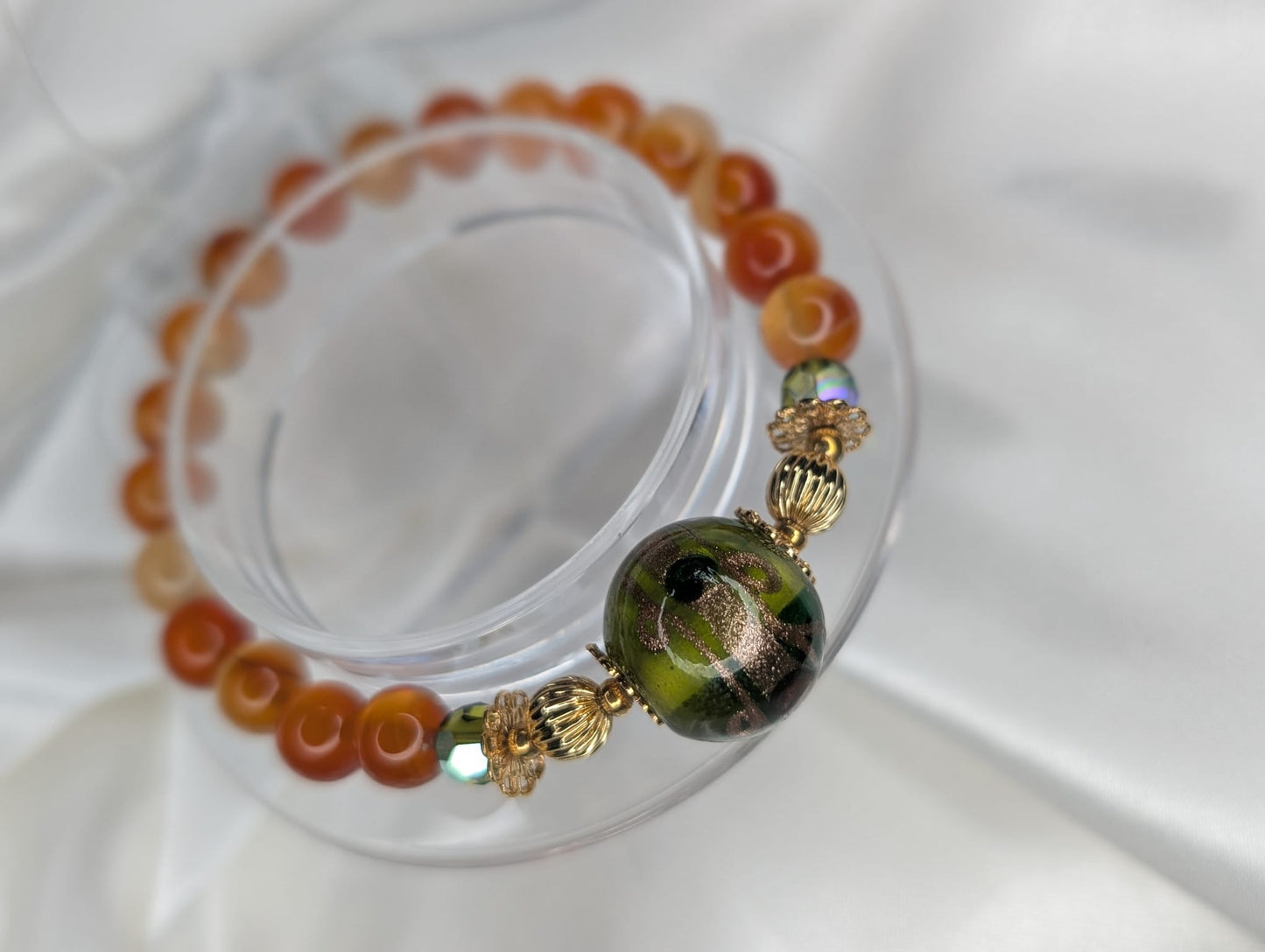 Bracelet en Cornaline – Énergie et Créativité