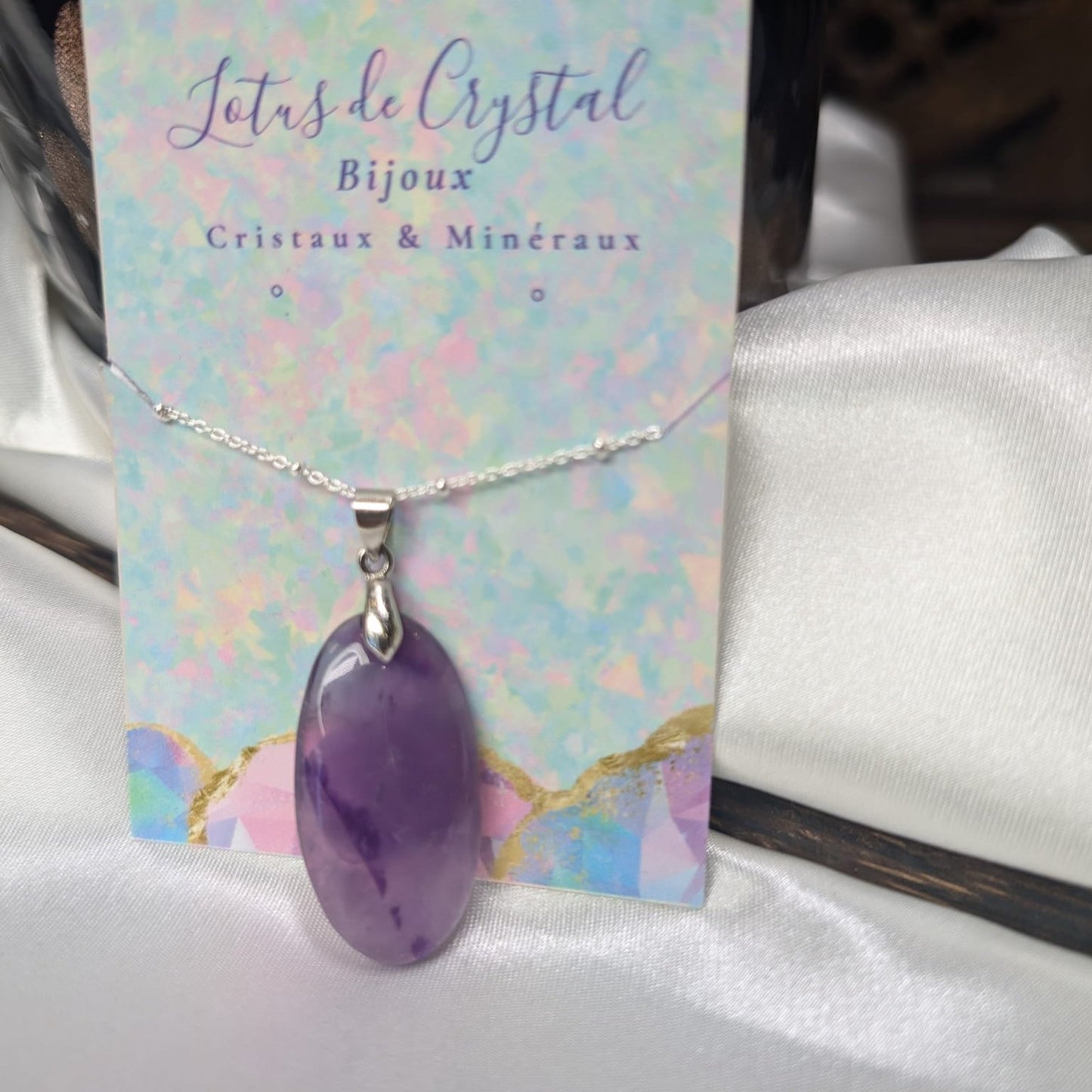 Pendentif en Améthyste – Sérénité et Élévation Spirituelle