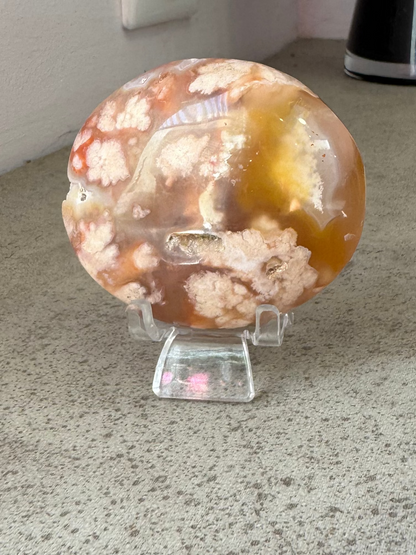 Agate Fleur – Pierre d’Harmonie et de Douceur Émotionnelle