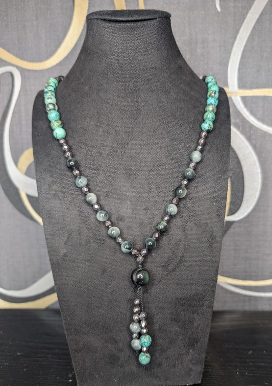 Collier rituel – Protection, ancrage & vision intérieure