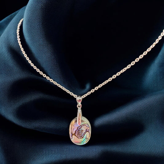 Pendentif en Abalone – Harmonie, Protection & Énergie Océanique