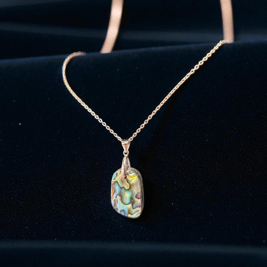 Pendentif en Abalone – Harmonie, Protection & Énergie Océanique