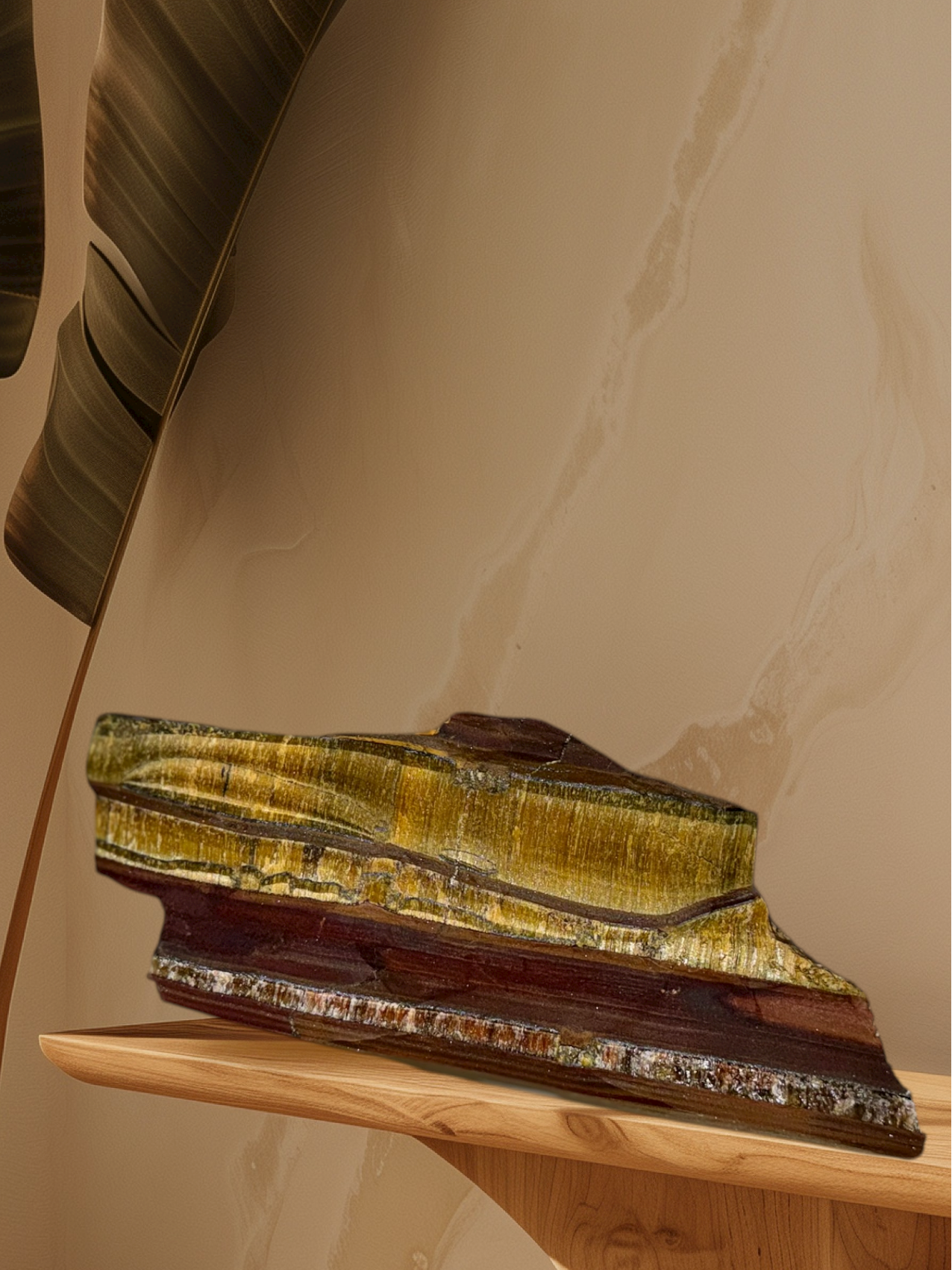 Œil de Tigre pierre brute – Pierre de Protection et de Force Intérieure