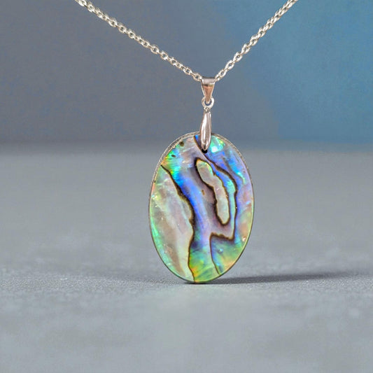 Pendentif en Abalone – Harmonie, Protection & Énergie Océanique
